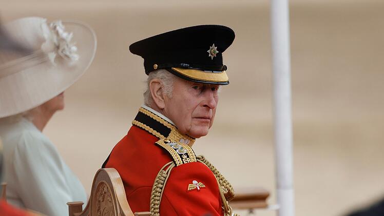 Zu Ehren von König Charles III. findet auch dieses Jahr die Militärparade "Trooping the Colour" in London statt.