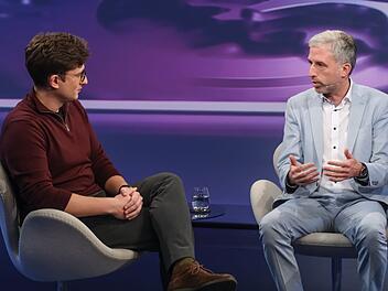 Philipp Türmer (links) und Boris Palmer zoffen sich bei Sandra Maischberger.