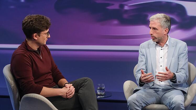 Philipp Türmer (links) und Boris Palmer zoffen sich bei Sandra Maischberger.
