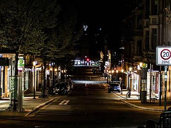 Mohrenstraße um MitternachtFoto: Jochen Berger