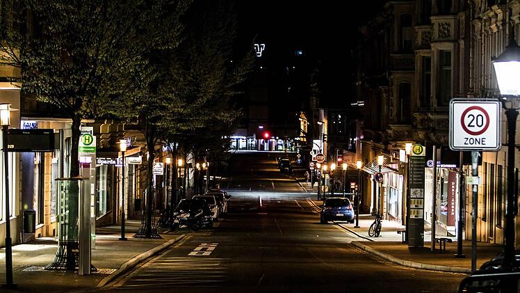 Mohrenstraße um MitternachtFoto: Jochen Berger