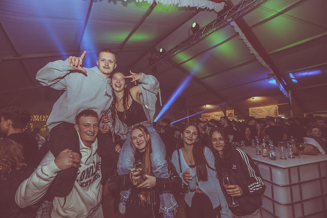 Mit Donny Vox & die Space Brothers, DJ Matze & Franky