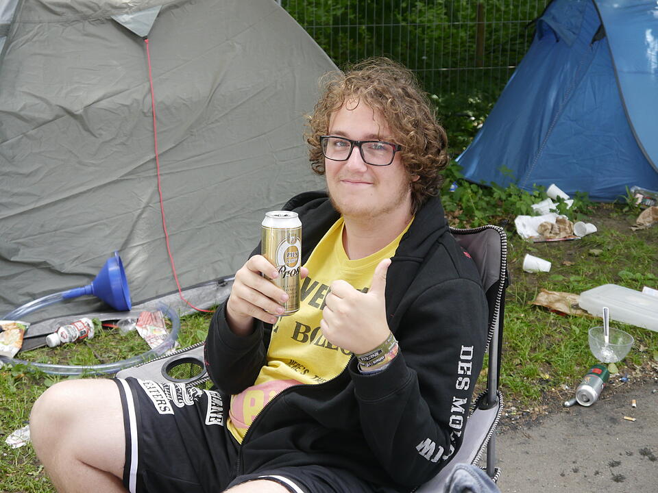 Zweiter Tag bei Rock im Park: Was geht auf dem Zeltplatz ab?