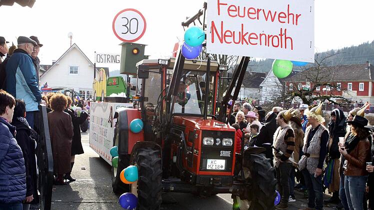 Die örtliche Feuerwehr nahm die 30 km Zone im Ostring ins Visier.