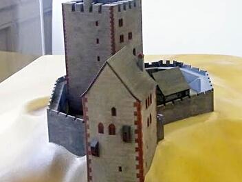 So soll die ehemalige Burg von Leutenbach ausgesehen haben.  Foto: Gernot Wildt