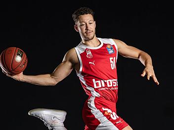 Joanic Grüttner Bacoul, bis dato letzter Neuzugang bei Brose Bamberg.  Foto: Daniel Löb