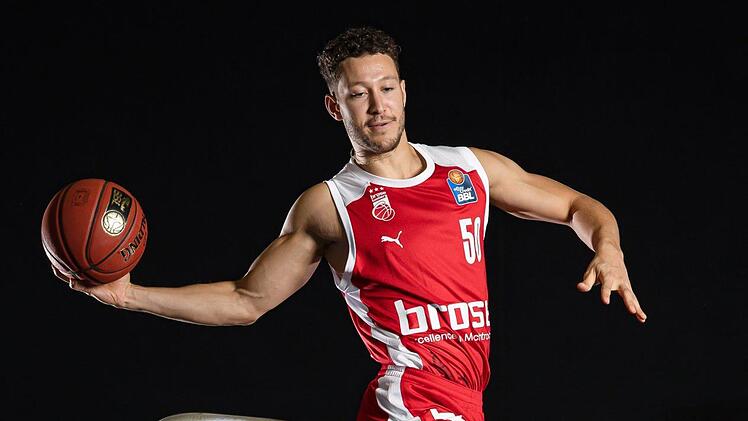 Joanic Grüttner Bacoul, bis dato letzter Neuzugang bei Brose Bamberg.  Foto: Daniel Löb