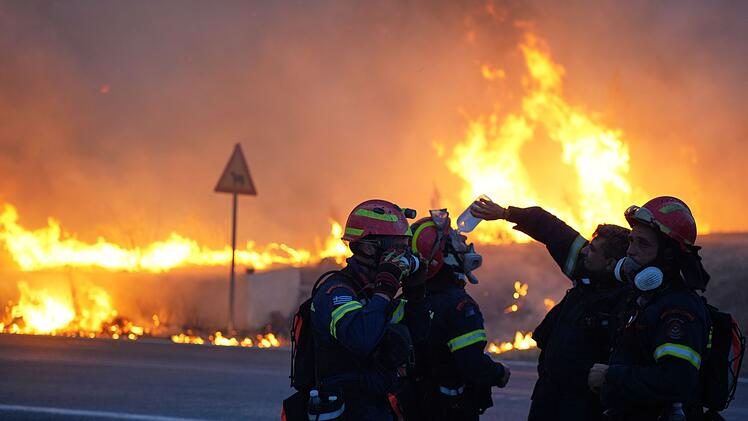 Fl&auml;chenbrand in Griechenland