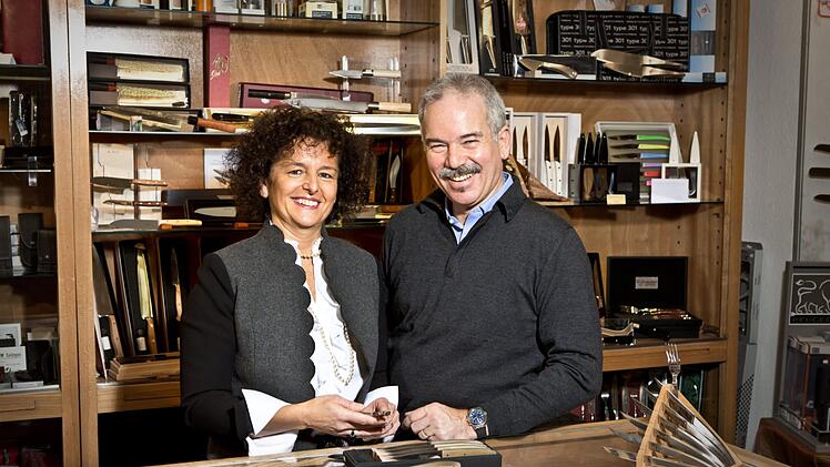 Paolo Chesi und seine Frau Antonella führen das Nürnberger Geschäft bereits in dritter Generation. Foto: Familie Chesi