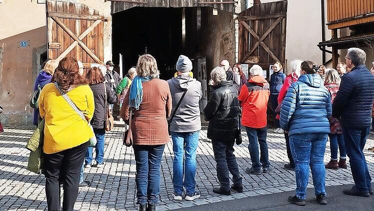 Viele Besucher kamen nach Mühlhausen.