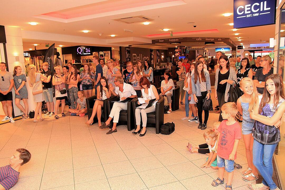 Modelcasting im Ertl-Zentrum