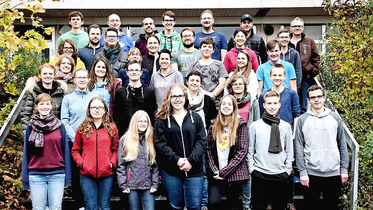 Die jungen Musiker verbrachten ein Probenwochenende in Forchheim. Foto: privat
