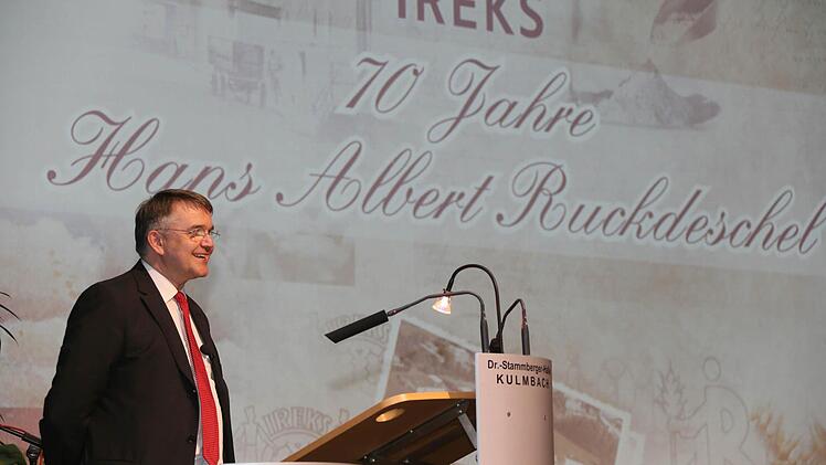 Ruckdeschels Neffe Stefan Soiné, zugleich Mitgeschäftsführer bei Ireks.