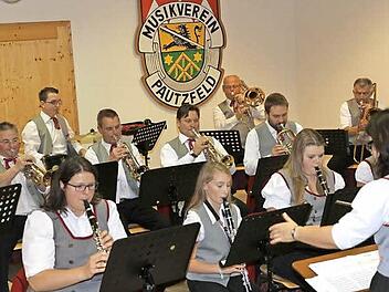 Schnappschuss vom Herbstkonzert des Musikvereins Pautzfeld Foto: Mathias Erlwein