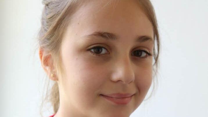 Alexia fand es witzig, dass die Gründe, warum Menschen ihre Heimat verlassen, in der Kinder-Uni anhand von Profi-Fußballern erklärt wurden. Foto: Barbara Herbst