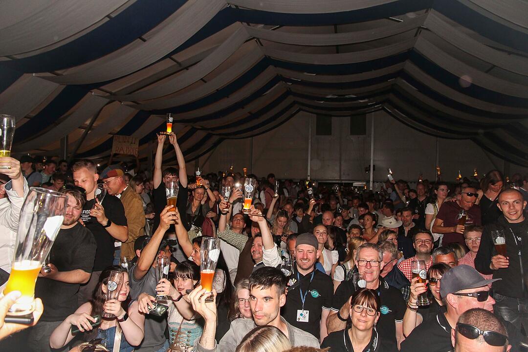 Super Stimmung in Bayreuth.