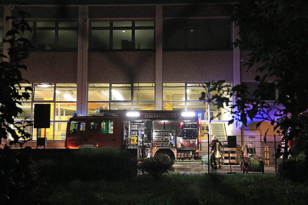 Feuerwehreinsatz bei INA-Schaeffler in Höchstadt