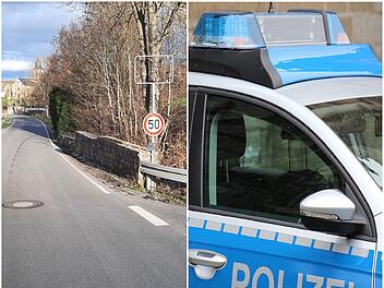 Landkreis Kitzingen: Mysteriöser Ortsschild-Verschwinden - Zeuge beobachtet Mann mit Bollerwagen