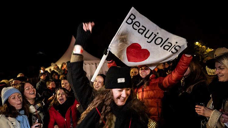Frankreich feiert den Beaujolais Nouveau