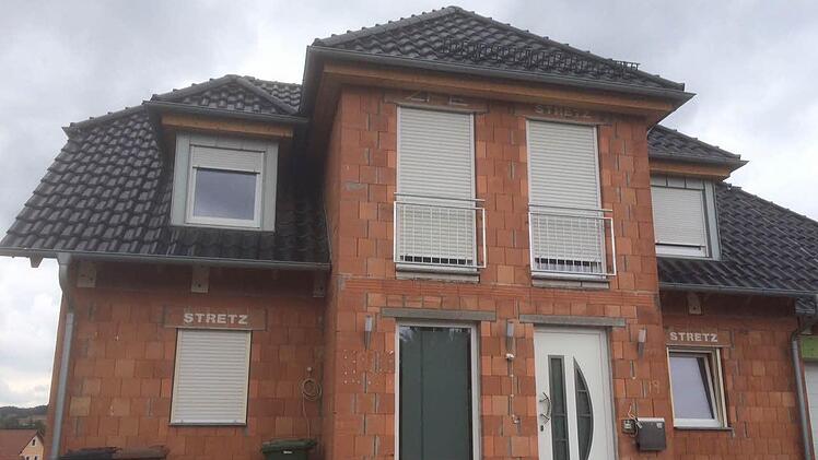 Das Haus in Burgebrach. Hier lebte der Verdächtige mit seiner Schwiegermutter und seinen beiden Kindern. Foto: privat