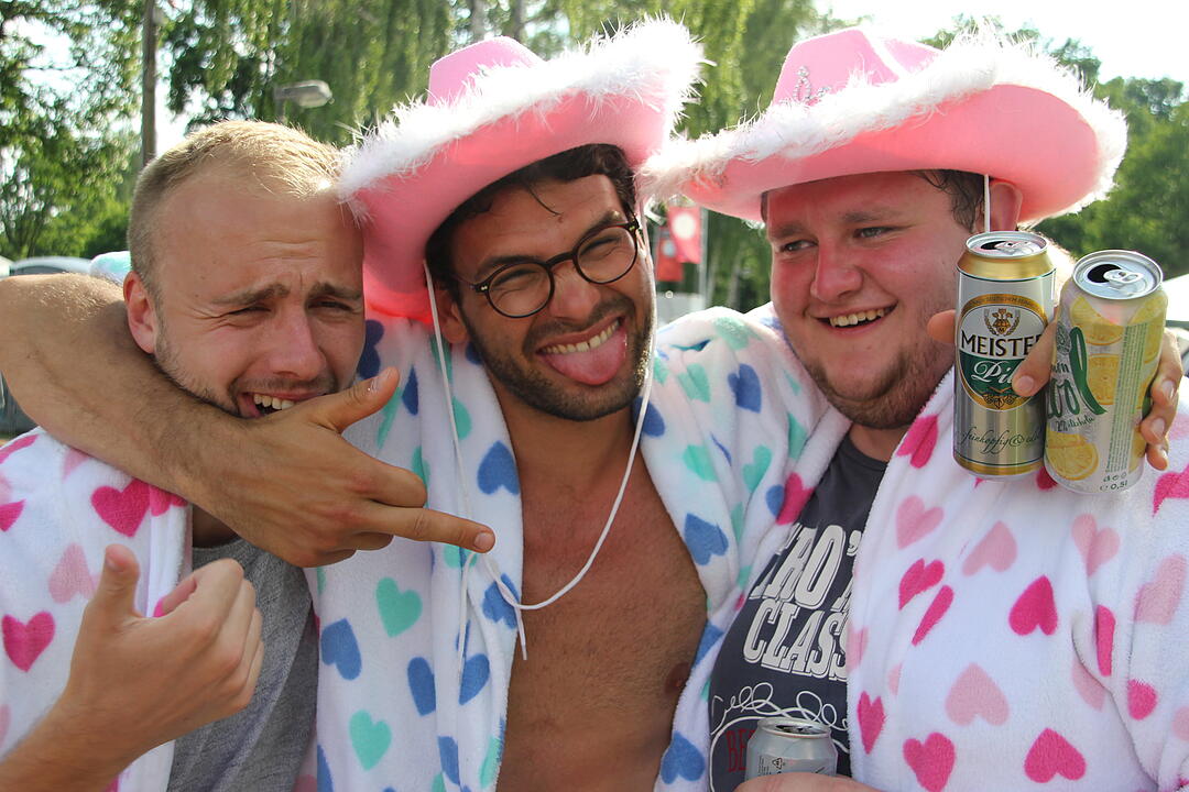 Stimmung! Bei Rock im Park kein Problem!