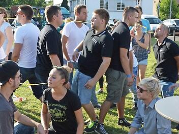 Die Gaudispiele auf der Trailsdorfer Kerwa sind sehr beliebt. Foto: Erlwein