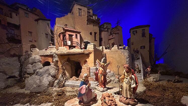 Weihnachtskrippe in Greccio
