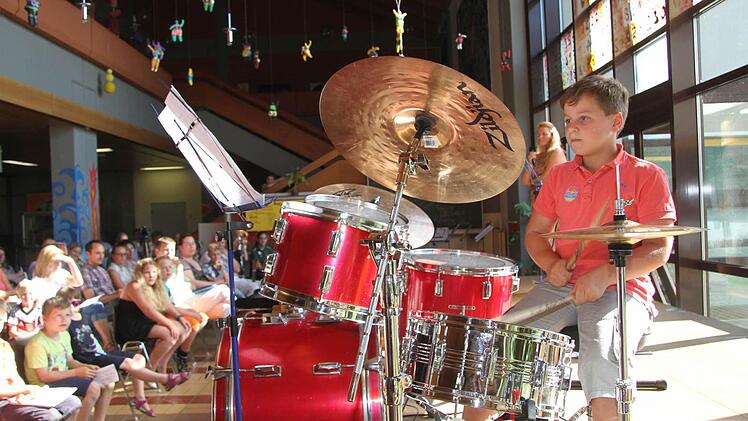 Christoph Zech hat gleich zwei Soli einstudiert.