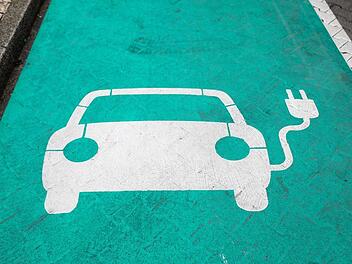Parkplatz f&uuml;r Elektroauto