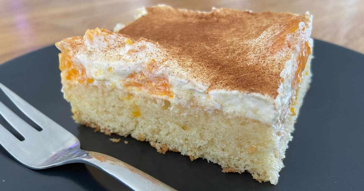 Fantakuchen vom Blech: Diesen Blechkuchen lieben alle Fantakuchen vom Blech: Diesen Blechkuchen lieben alle