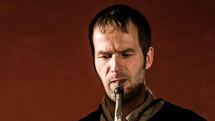 Das Quartett der Kontrabassistin Sina Rien gastierte  mit Christopher Lübeck (Klavier), Christian Patzer (Flöte, Saxofon) und Claas Lausen (Schlagzeug).Foto: Jochen Berger