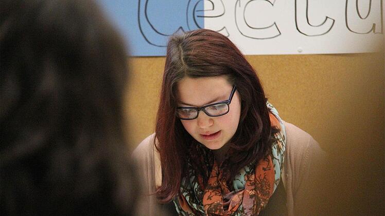 Isabelle Knüttel, Teilnehmerin der Bad Brückenauer Realschule.