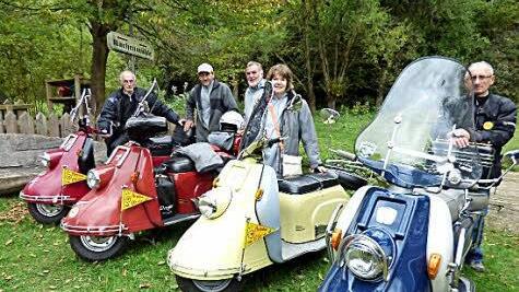 Insgesamt wurden 155 000 Heinkel-Roller produziert.