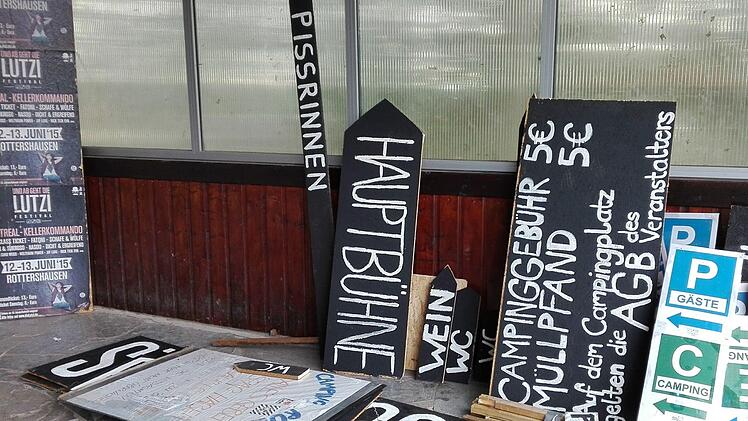 Lutzi Aufbau Foto: Klaus Schmitt