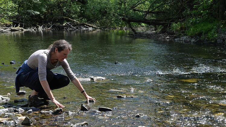 Susanne Meyer kennt die interessantesten Stellen für kleine und große Naturfreunde. Fotos: Ronald Rinklef