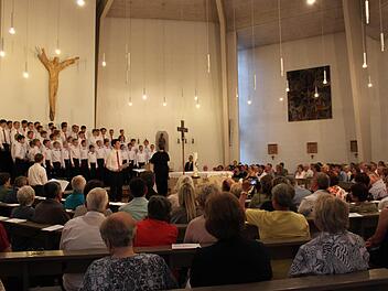 Die St.-Paul-Kirche war bei dem Konzert der Domspatzen gut gefüllt. Foto: Carmen Schwind