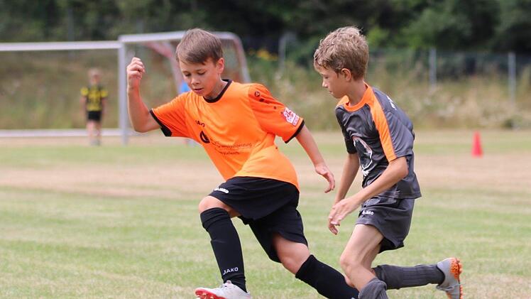Schnappschüsse vom U11-Turnier beim SV Wildflecken. Foto: Fabio Mathea