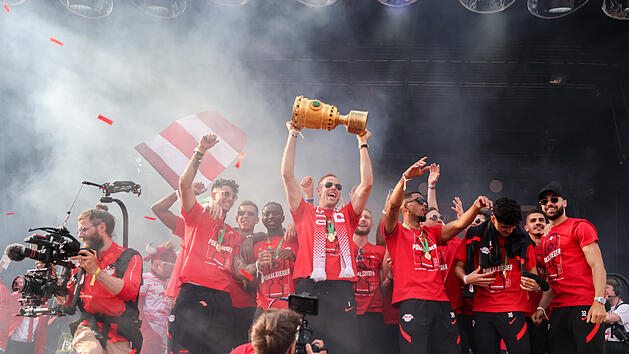 Nach dem DFB-Pokal-Finale SC Freiburg - RB Leipzig