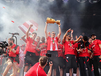 Nach dem DFB-Pokal-Finale SC Freiburg - RB Leipzig