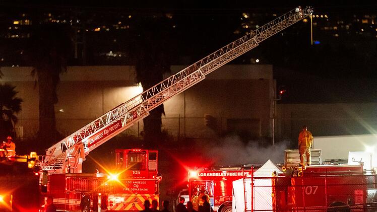 Hubschrauberabsturz in Los Angeles
