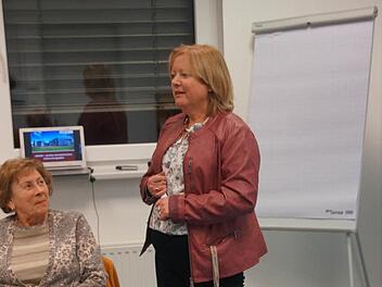 Elisabeth Müller stellte das Unternehmen Laboklin vor.  Foto: Imling