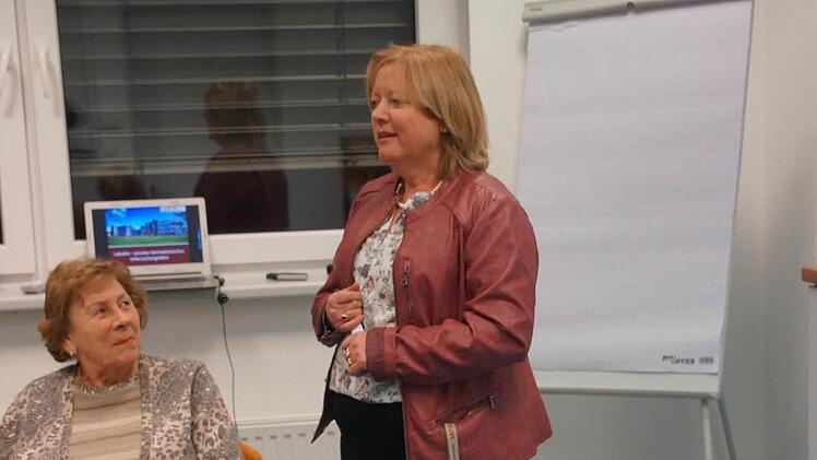 Elisabeth Müller stellte das Unternehmen Laboklin vor.  Foto: Imling