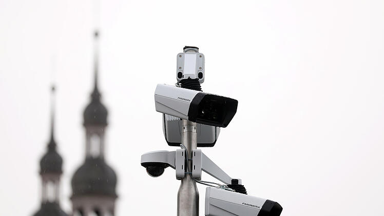 Videoüberwachung am Würzburger Hauptbahnhof