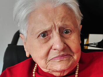 Sie feiert ihren 90.Geburtstatg: die Jubilarin Barbara Diem.  Foto: Ulrike Langer
