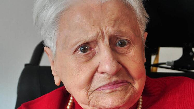 Sie feiert ihren 90.Geburtstatg: die Jubilarin Barbara Diem.  Foto: Ulrike Langer