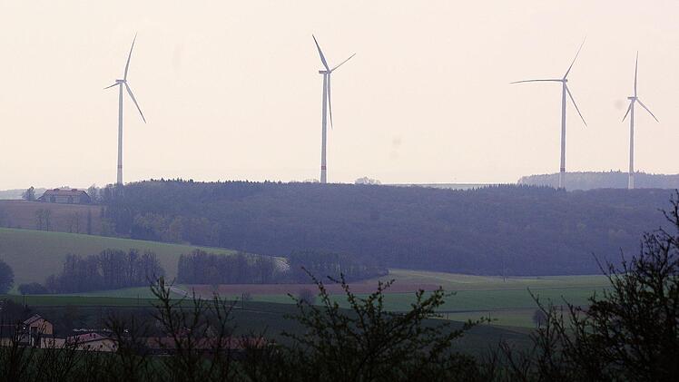Windräder-"Zwerge" sind im Windpark Elfershausen nicht gefragt. Die Prowind GmbH beabsichtigt hier Windkraftanlagen mit größeren Rotoren zu errichten, dafür aber eine kleinere Stückzahl.  Foto: Winfried Ehling