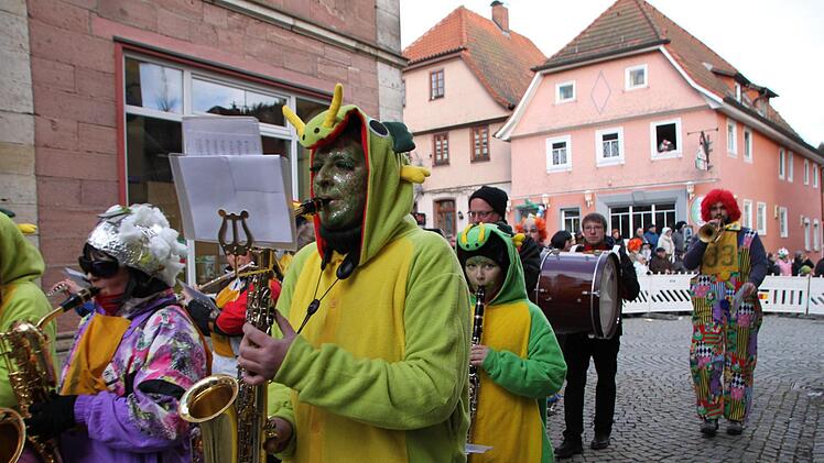Faschingszug Bad Brückenau 2018 Foto: Ulrike Müller