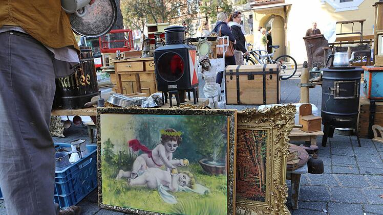 Antikmarkt Bamberg 2014 Foto: Barbara Herbst