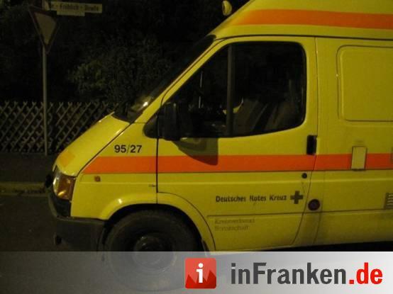 Falsches Rot-Kreuz-Fahrzeug