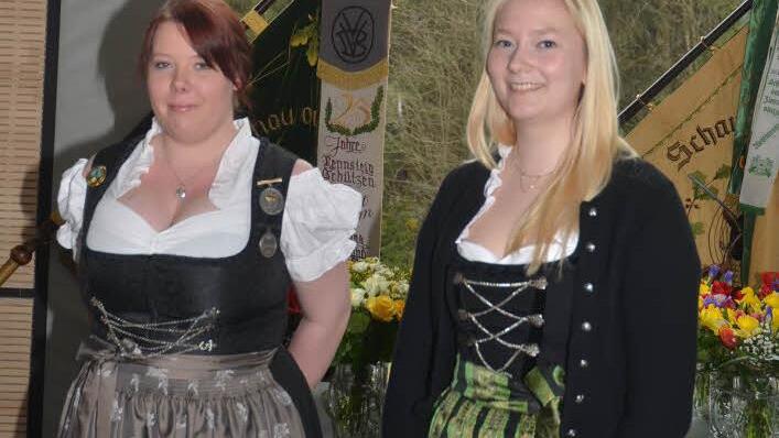 Neue Damengauleiterin ist Sabina Mai aus Coburg (rechts), hier zusammen mit Bezirksdamenleiterin Lisa Eisenwiener.